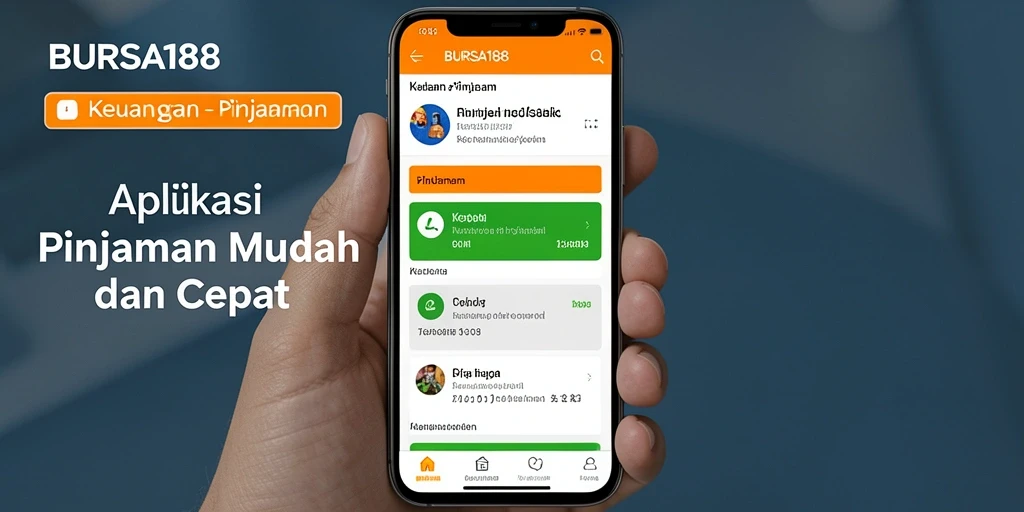 Tampilan antarmuka BURSA188 yang sederhana dan mudah digunakan.