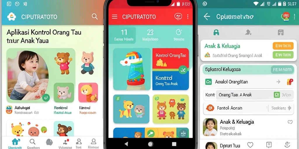 Tampilan antarmuka aplikasi CIPUTRATOTO yang ramah pengguna.