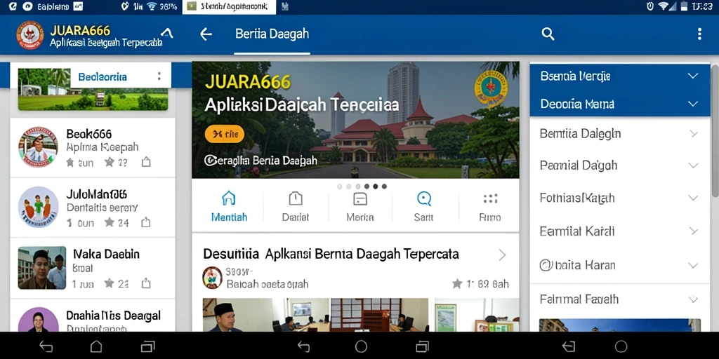 Tampilan antarmuka JUARA666 yang menarik dan informatif.